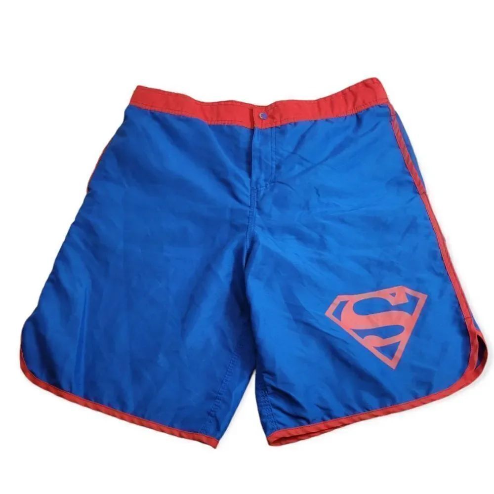 Superman swim trunks L